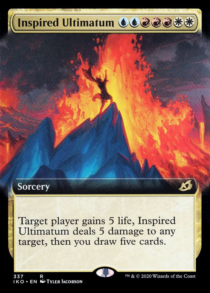 Inspired Ultimatum (Extended Art) [Ikoria: Lair of Behemoths] | The CG Realm