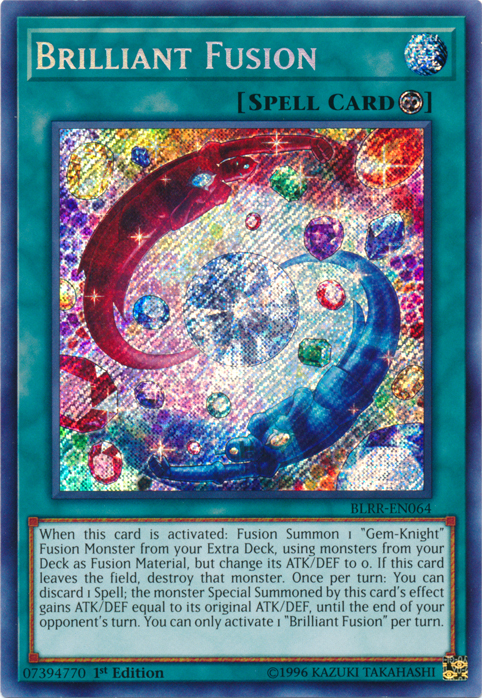 Brilliant Fusion [BLRR-EN064] Secret Rare | The CG Realm