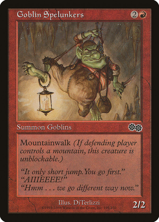 Goblin Spelunkers [Urza's Saga] | The CG Realm