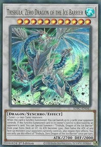 Trishula, Zero Dragon of the Ice Barrier [SDFC-EN041] Ultra Rare | The CG Realm