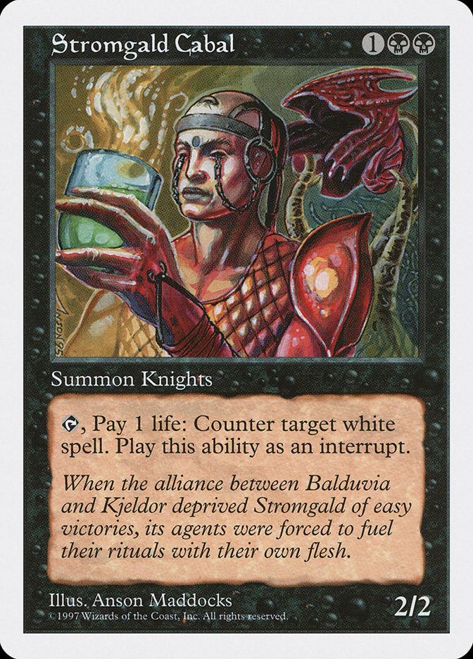 Stromgald Cabal [Fifth Edition] | The CG Realm