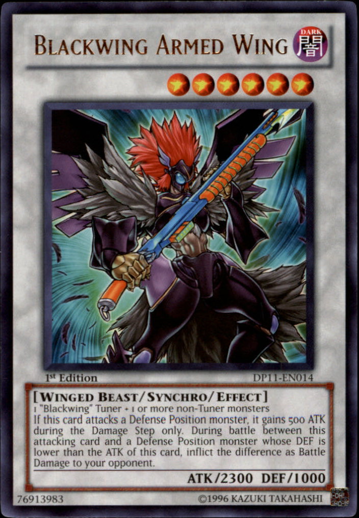 Blackwing Armed Wing [DP11-EN014] Rare | The CG Realm