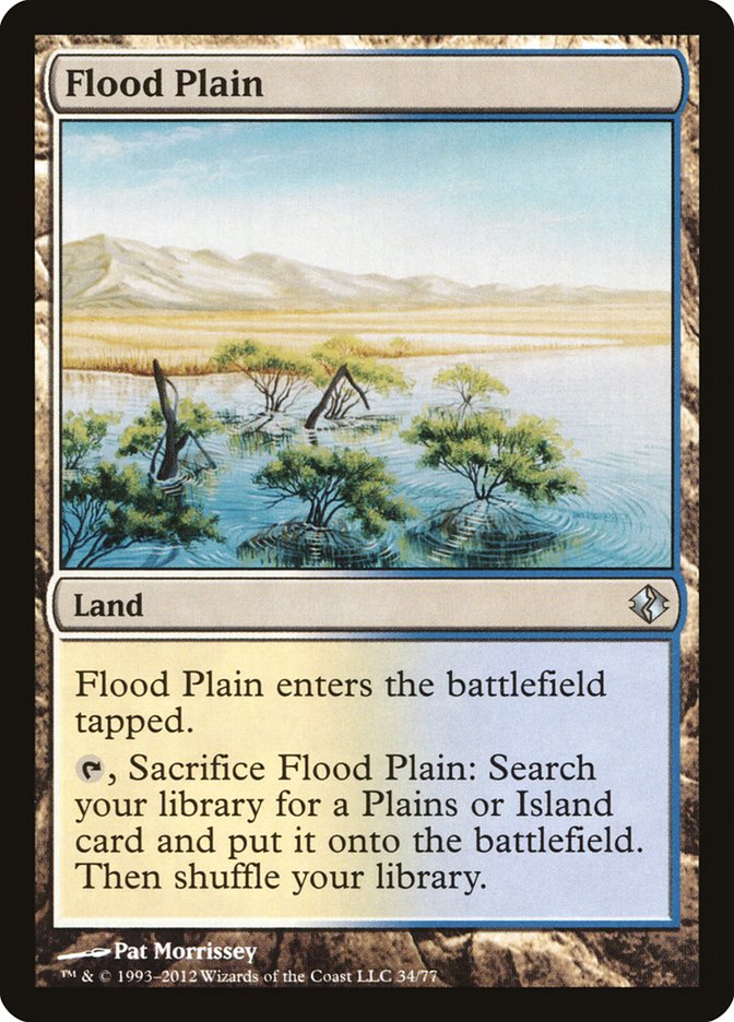 Flood Plain [Duel Decks: Venser vs. Koth] | The CG Realm