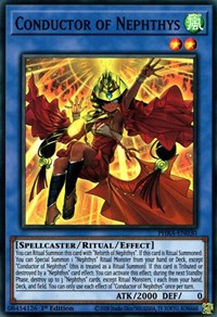 Conductor of Nephthys [PHRA-EN030] Super Rare | The CG Realm