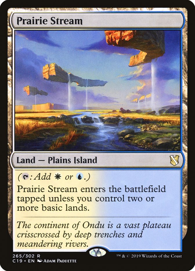 Prairie Stream [Commander 2019] | The CG Realm