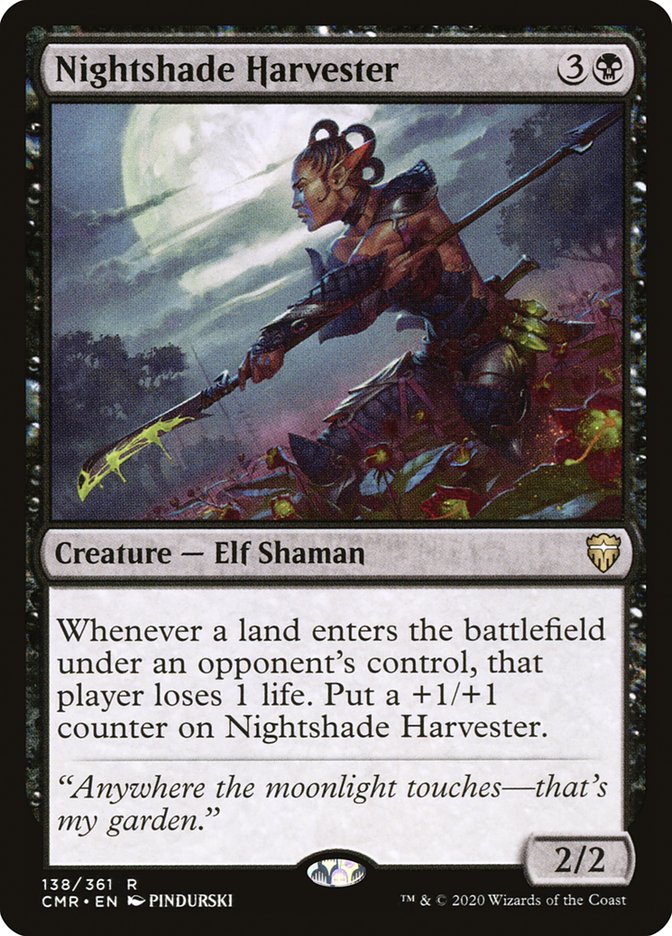 Nightshade Harvester [Commander Legends] | The CG Realm