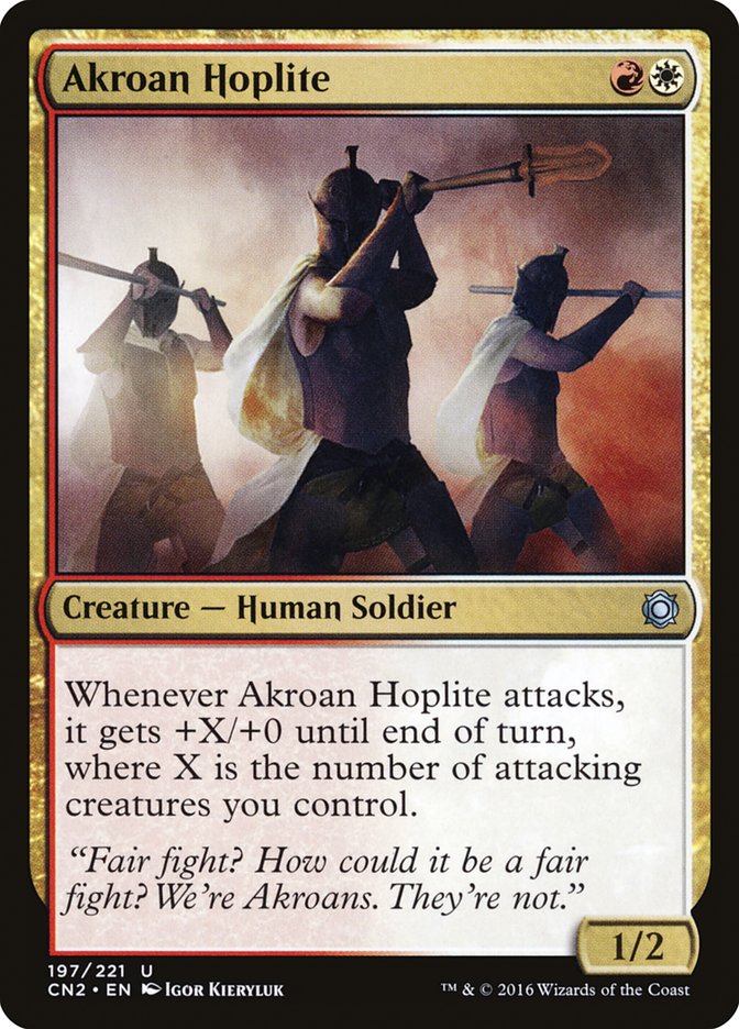 Akroan Hoplite [Conspiracy: Take the Crown] | The CG Realm