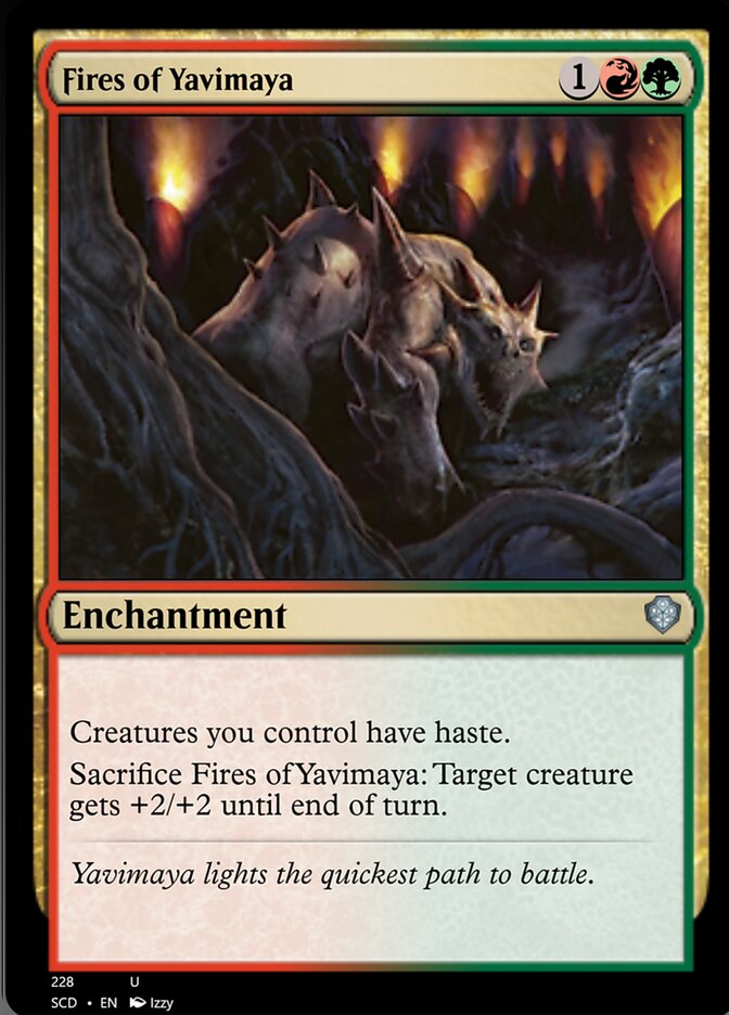 Fires of Yavimaya [Starter Commander Decks] | The CG Realm