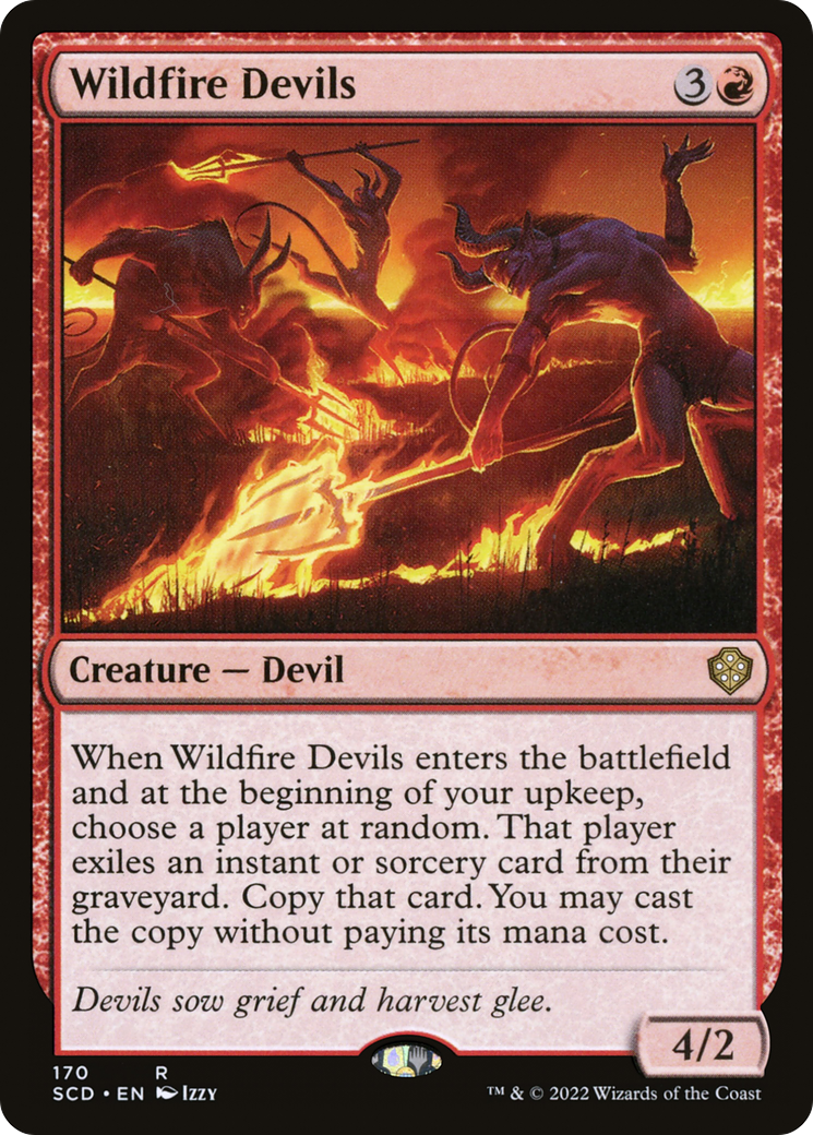 Wildfire Devils [Starter Commander Decks] | The CG Realm