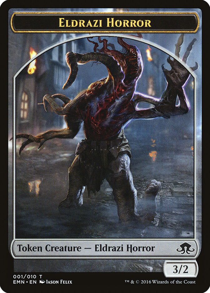 Eldrazi Horror Token [Eldritch Moon Tokens] | The CG Realm