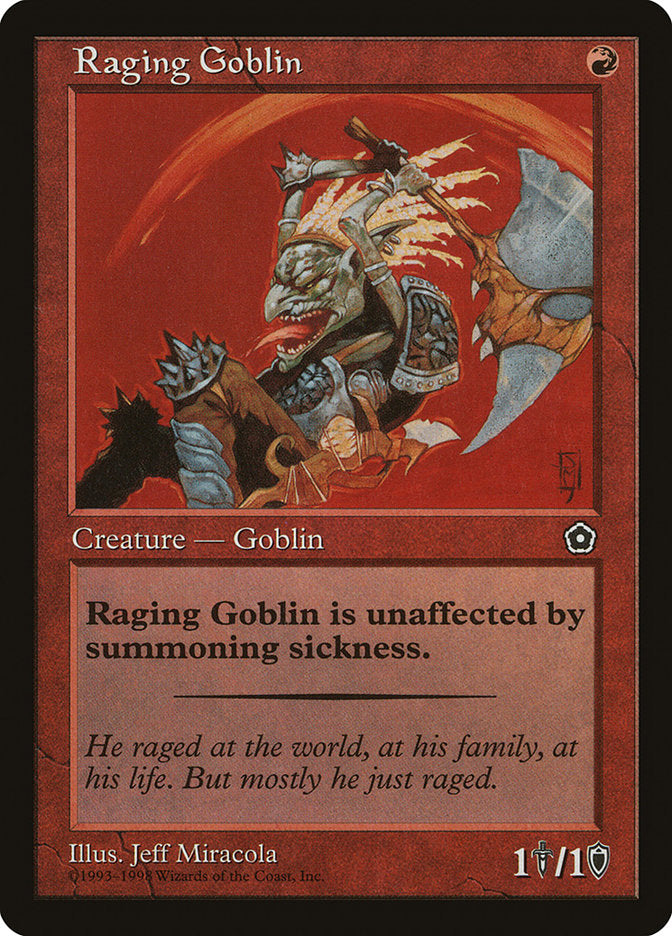 Raging Goblin [Portal Second Age] | The CG Realm