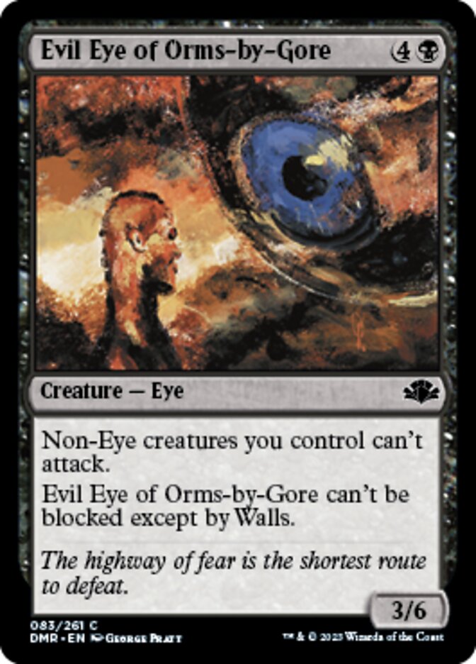 Evil Eye of Orms-by-Gore [Dominaria Remastered] | The CG Realm