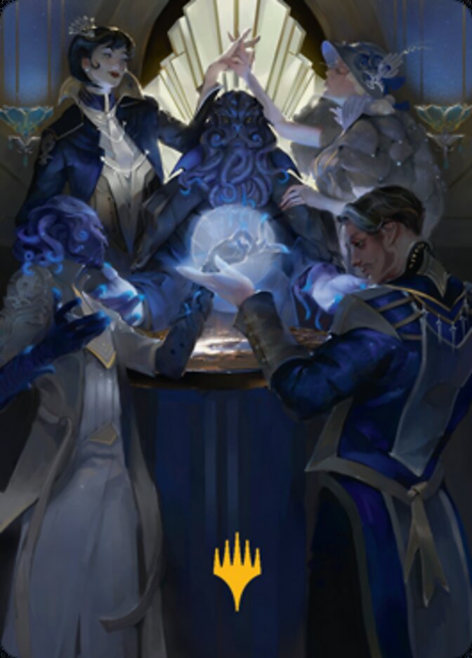Obscura Ascendancy Art Card (Gold-Stamped Signature) [Streets of New Capenna Art Series] | The CG Realm
