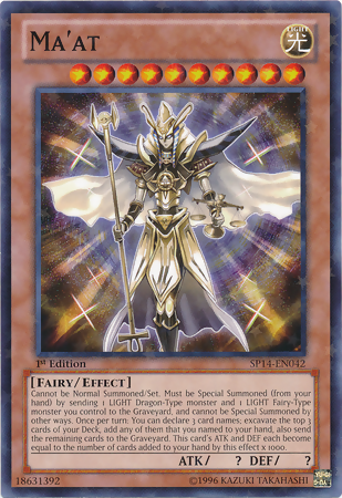 Ma'at [SP14-EN042] Starfoil Rare | The CG Realm