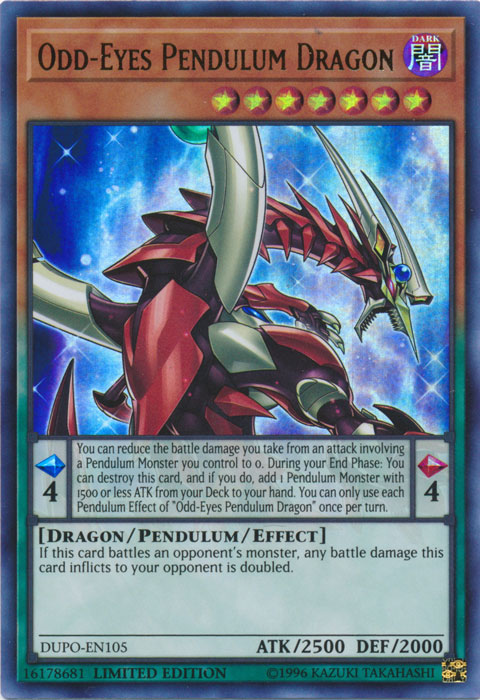 Odd-Eyes Pendulum Dragon [DUPO-EN105] Ultra Rare | The CG Realm