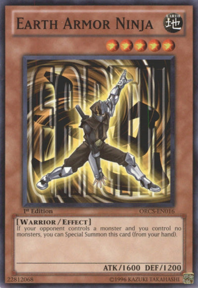 Earth Armor Ninja [ORCS-EN016] Common | The CG Realm