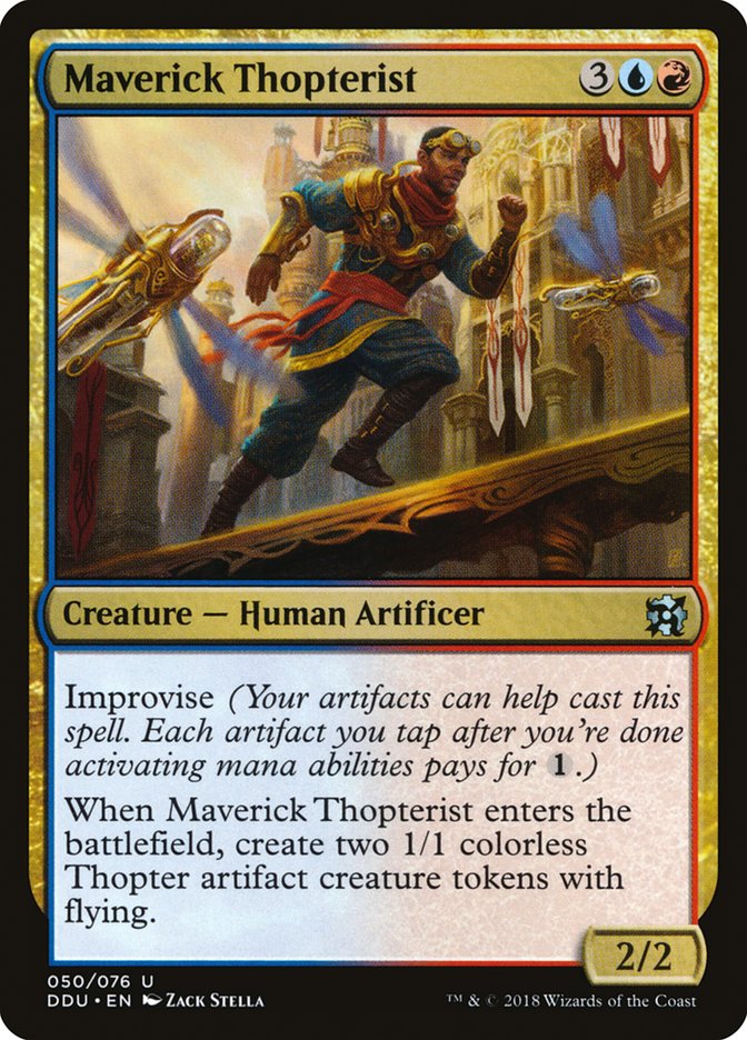 Maverick Thopterist [Duel Decks: Elves vs. Inventors] | The CG Realm