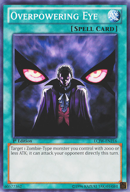 Overpowering Eye [LCJW-EN216] Common | The CG Realm