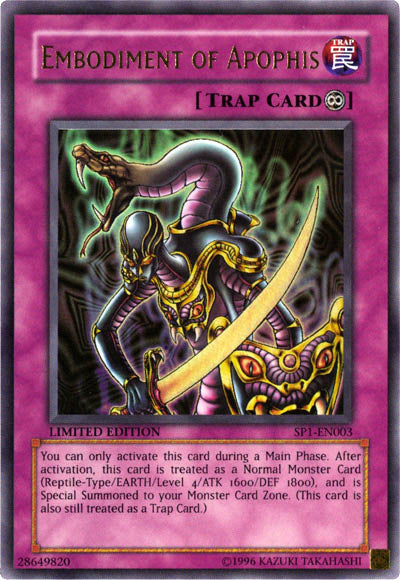 Embodiment of Apophis [SP1-EN003] Ultra Rare | The CG Realm