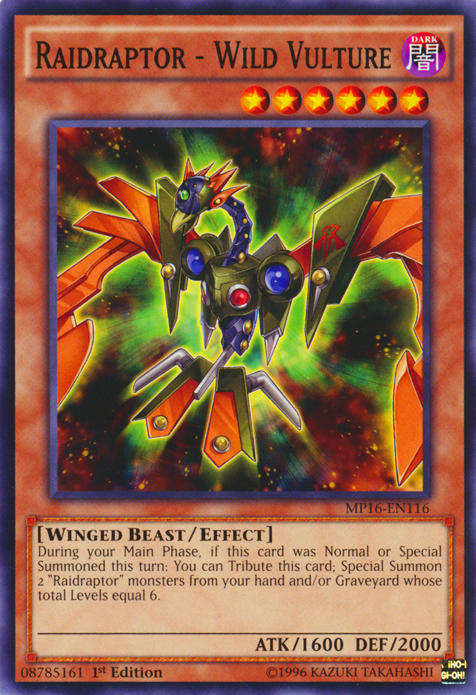Raidraptor - Wild Vulture [MP16-EN116] Common | The CG Realm