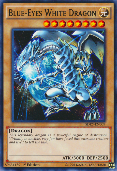 Blue-Eyes White Dragon [SDKS-EN009] Common | The CG Realm