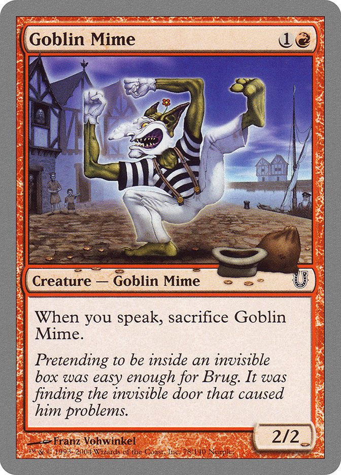 Goblin Mime [Unhinged] | The CG Realm