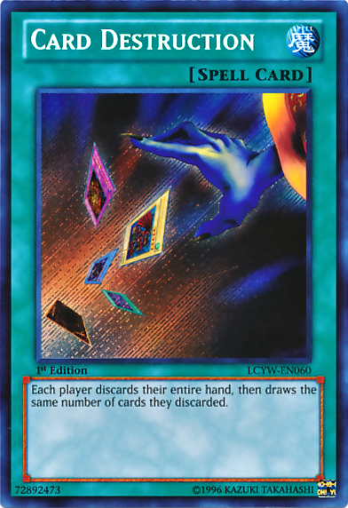 Card Destruction [LCYW-EN060] Secret Rare | The CG Realm
