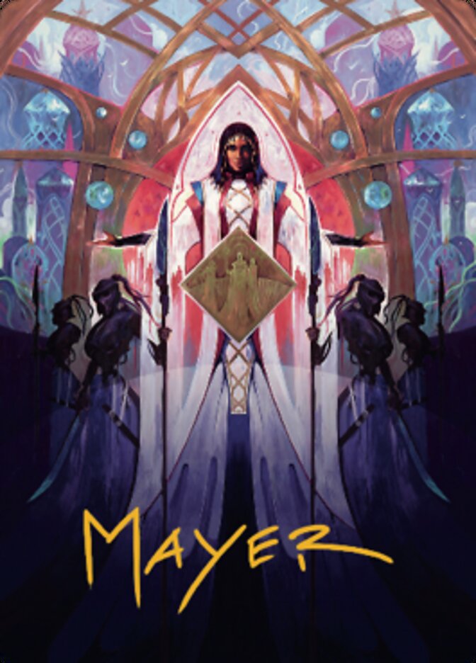 Kayla's Command Art Card (Gold-Stamped Signature) [The Brothers' War Art Series] | The CG Realm