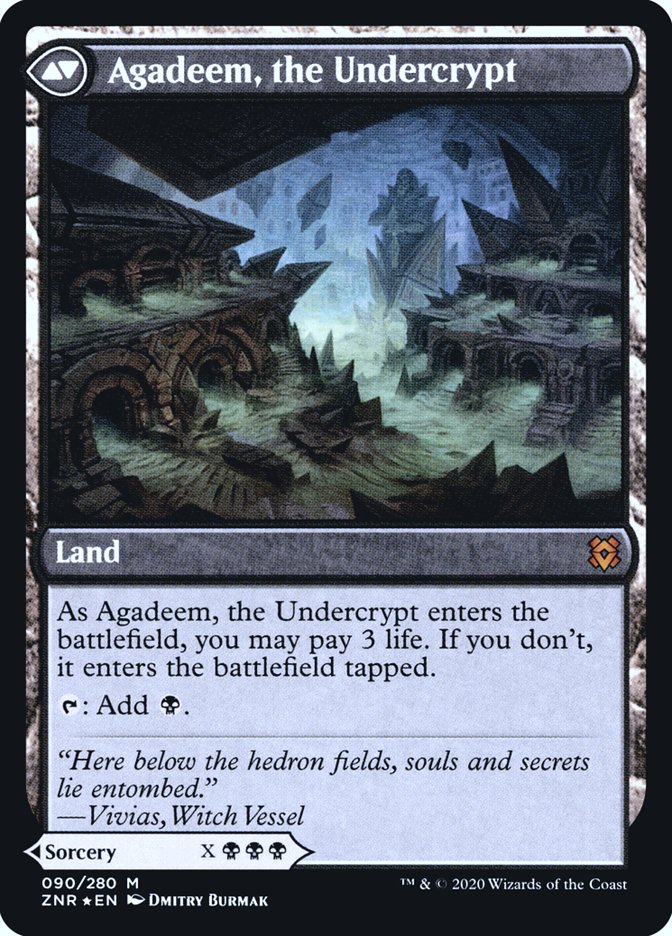 Agadeem's Awakening (PRE-90S) - Zendikar Rising Promos Foil