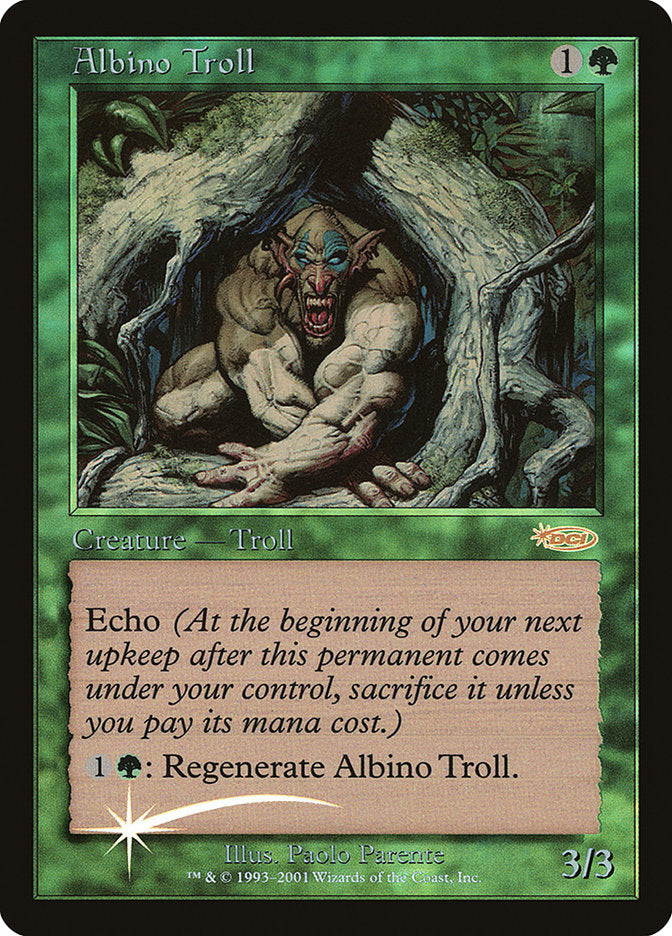 Albino Troll [Friday Night Magic 2002] | The CG Realm