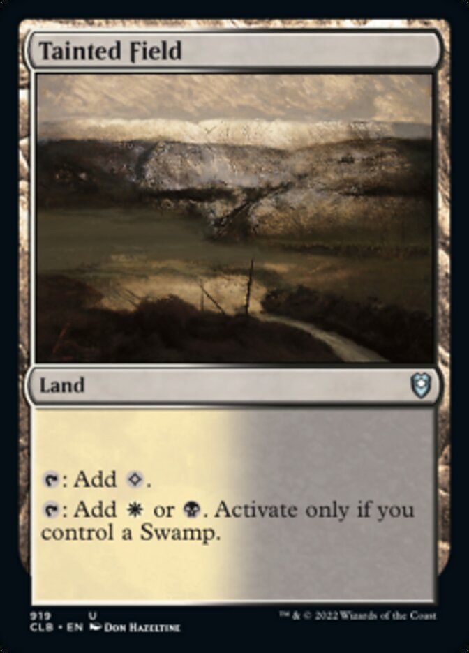 Tainted Field [Commander Legends: Battle for Baldur's Gate] | The CG Realm