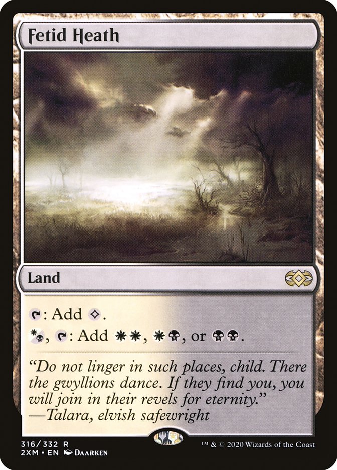 Fetid Heath [Double Masters] | The CG Realm