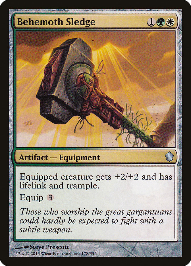 Behemoth Sledge [Commander 2013] | The CG Realm
