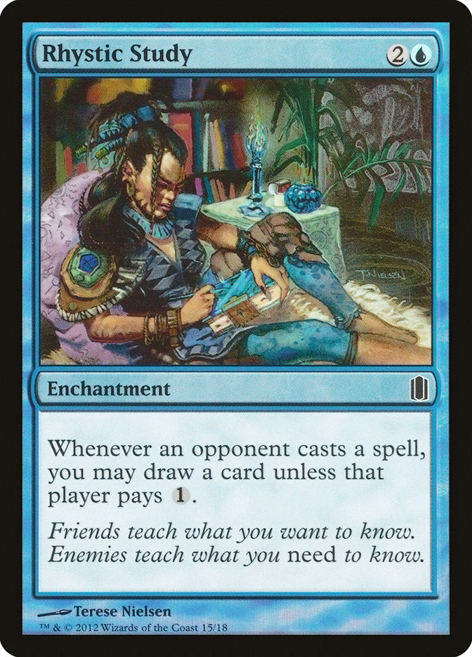 Rhystic Study [Commander's Arsenal] | The CG Realm