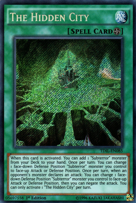 The Hidden City [TDIL-EN085] Secret Rare | The CG Realm