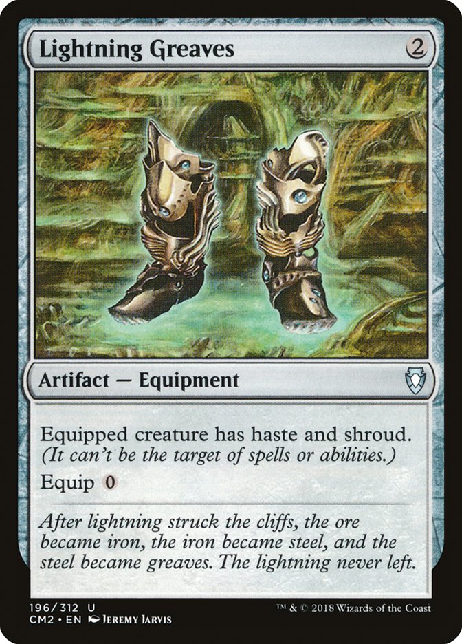 Lightning Greaves [Commander Anthology Volume II] | The CG Realm