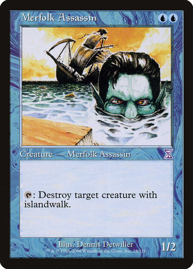 Merfolk Assassin [Time Spiral Timeshifted] | The CG Realm