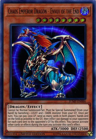 Chaos Emperor Dragon - Envoy of the End [JUMP-EN086] Ultra Rare | The CG Realm
