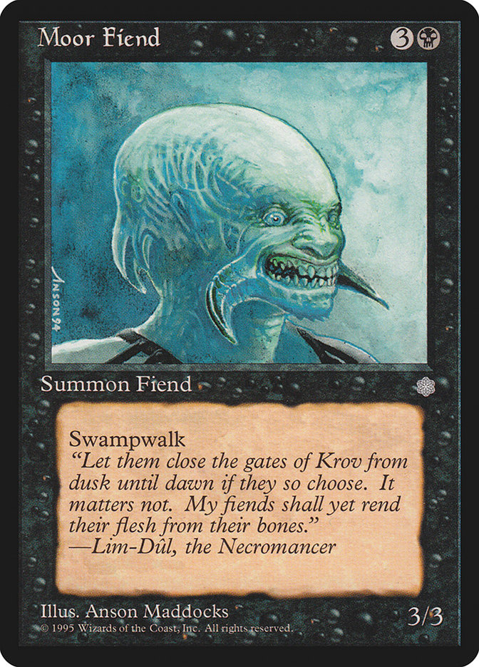Moor Fiend [Ice Age] | The CG Realm