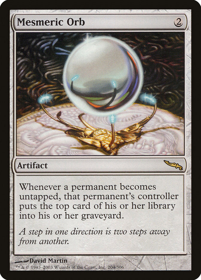 Mesmeric Orb [Mirrodin] | The CG Realm