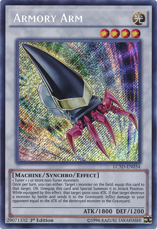 Armory Arm [LC5D-EN034] Secret Rare | The CG Realm