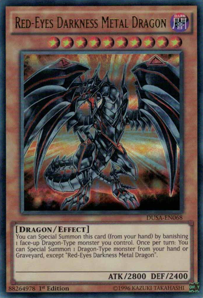 Red-Eyes Darkness Metal Dragon [DUSA-EN068] Ultra Rare | The CG Realm