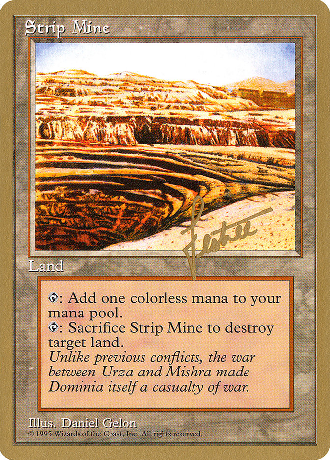 Strip Mine (Bertrand Lestree) [Pro Tour Collector Set] | The CG Realm