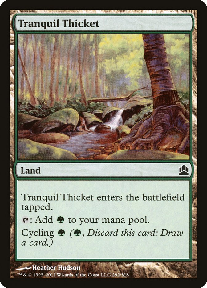Tranquil Thicket [Commander 2011] | The CG Realm