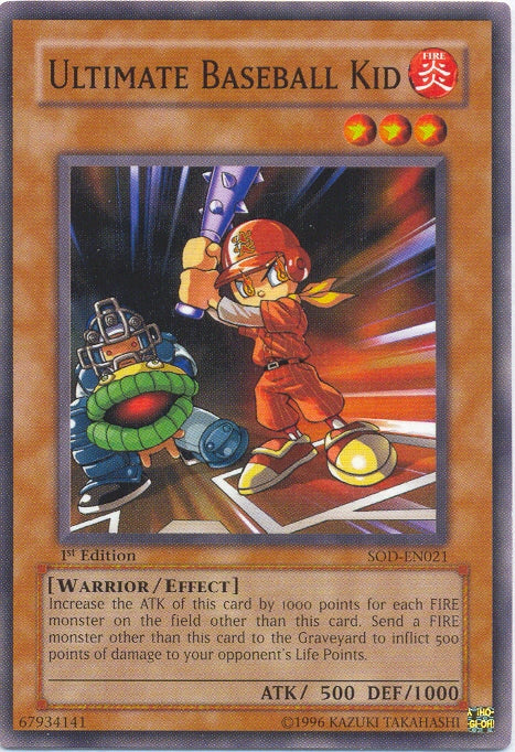 Ultimate Baseball Kid [SOD-EN021] Common | The CG Realm