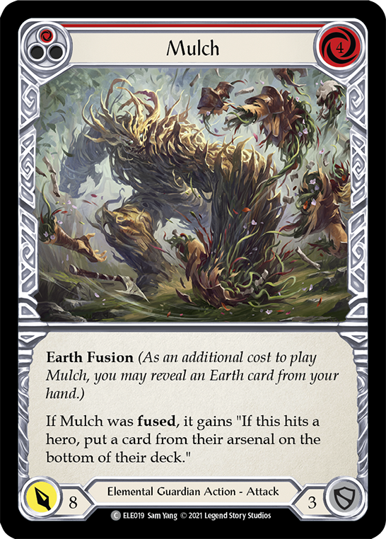 Mulch (Red) [ELE019] (Tales of Aria)  1st Edition Normal | The CG Realm
