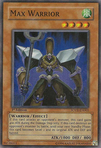 Max Warrior [SOVR-EN003] Super Rare | The CG Realm