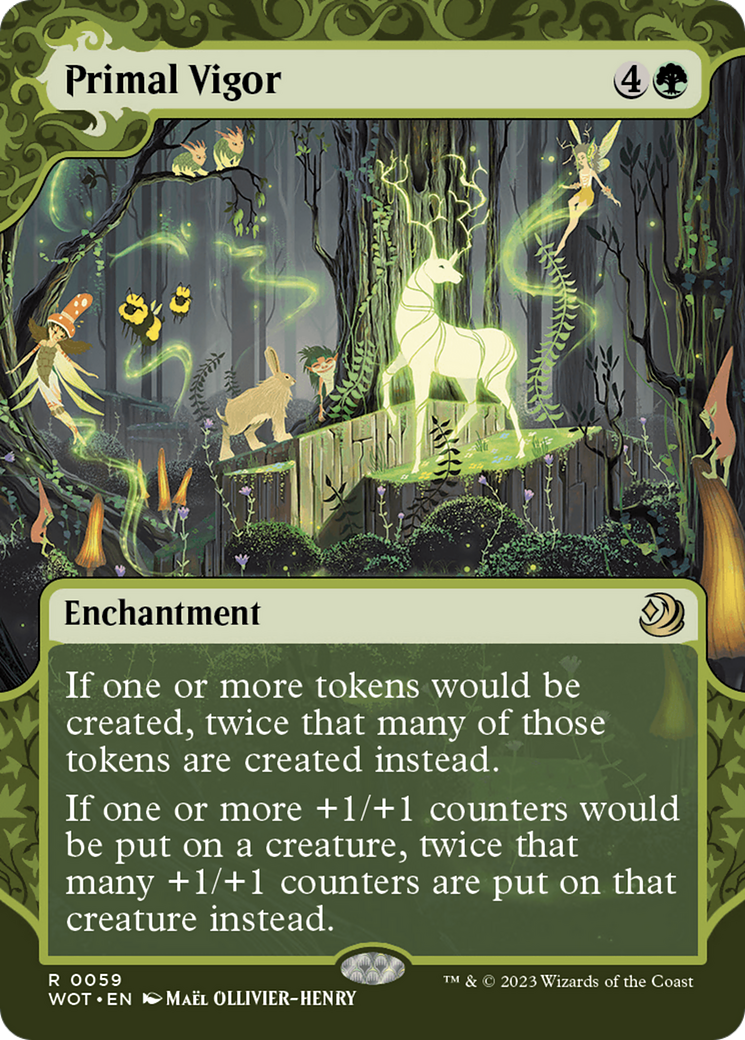 Primal Vigor [Wilds of Eldraine: Enchanting Tales] | The CG Realm