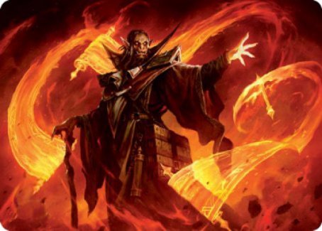 Plargg, Dean of Chaos Art Card [Strixhaven: School of Mages Art Series] | The CG Realm