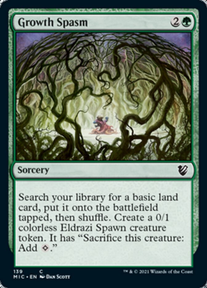Growth Spasm [Innistrad: Midnight Hunt Commander] | The CG Realm